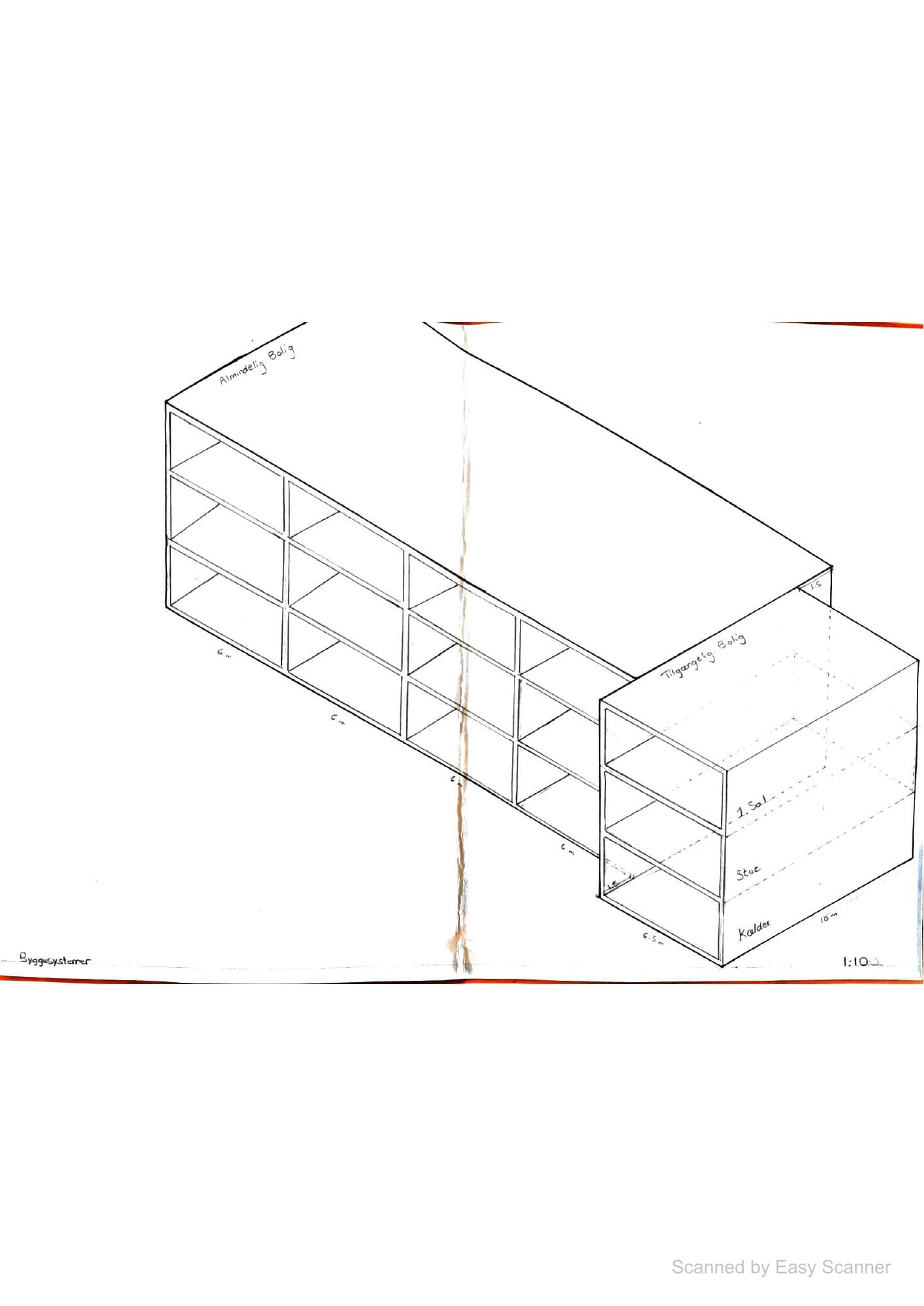 Row-house structural system
