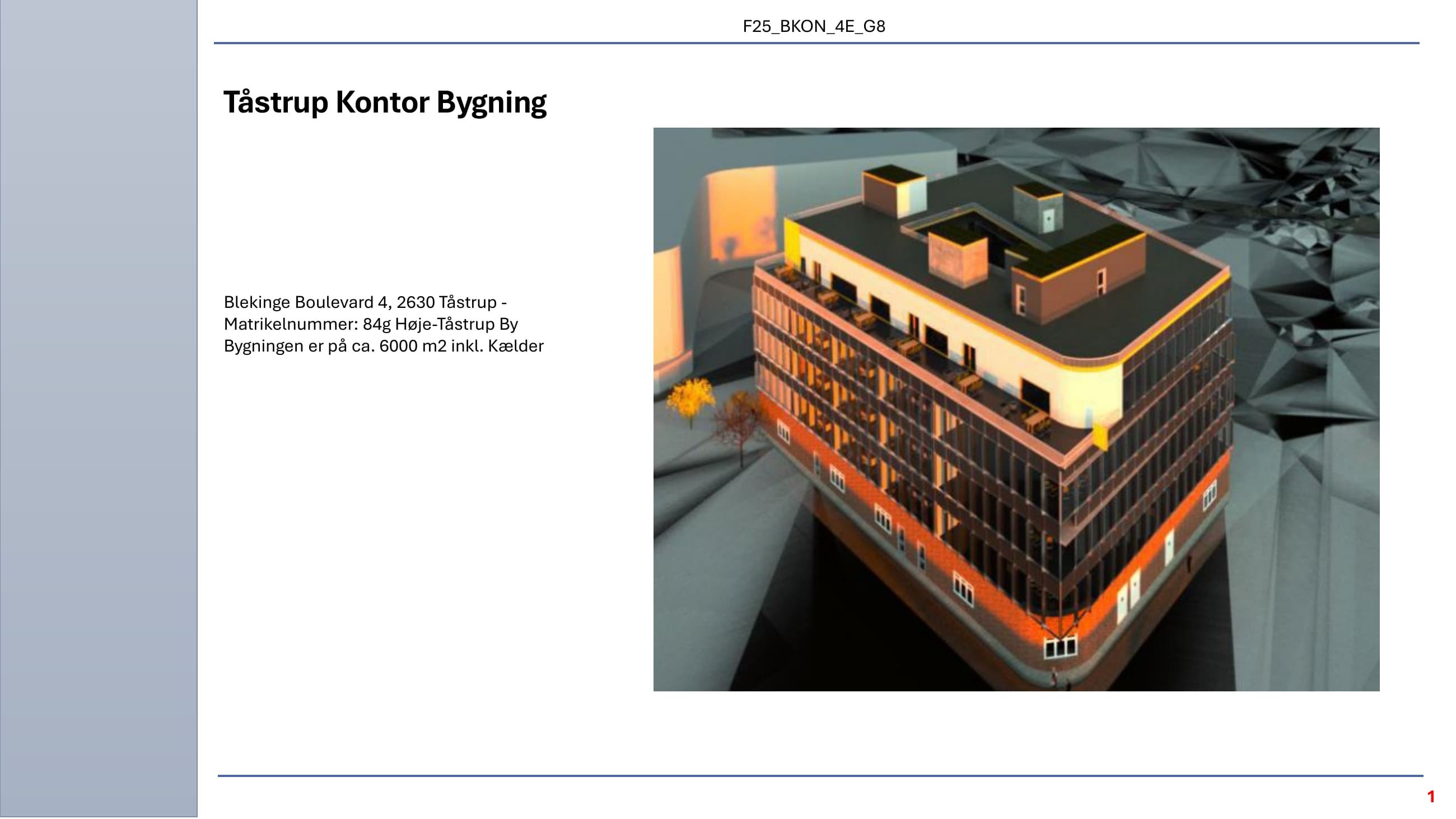 Office building with reused materials
